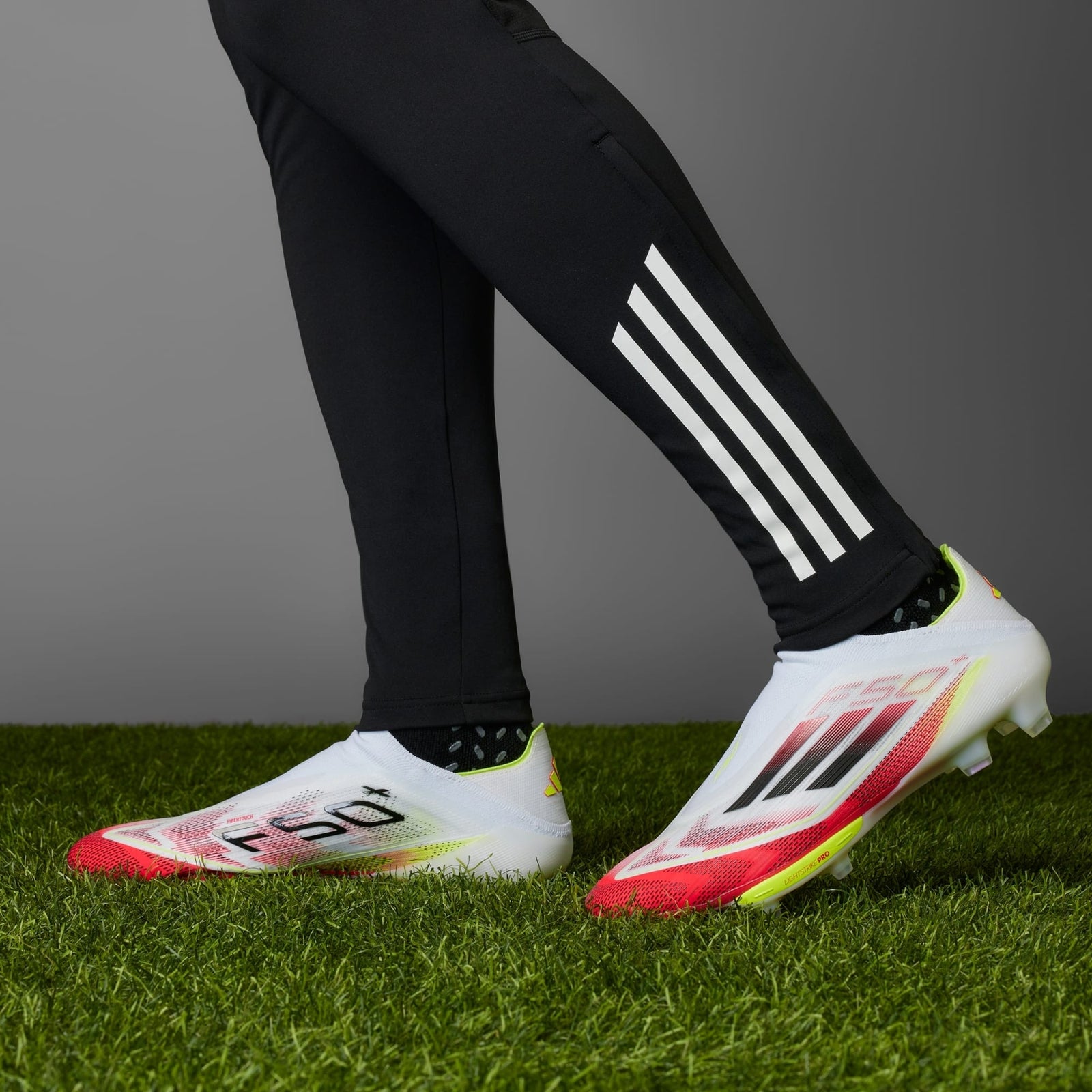 IE1251 adidas F50+ FG Cloud White Core Black Solar Yellow (Men's)