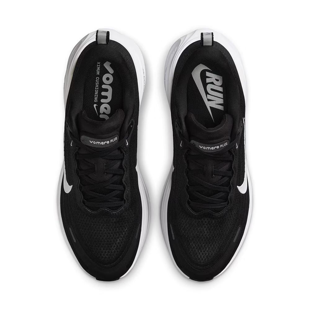 HV8150-002 Nike Vomero Plus Black Cool Grey Metallic Dark Grey White  (Men's)
