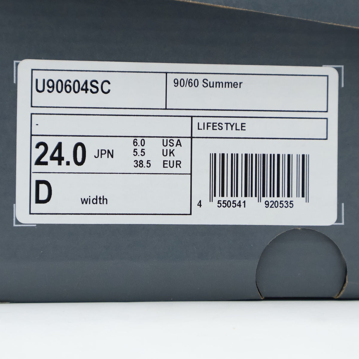U90604SC New Balance 9060 Summer Black (Men's)