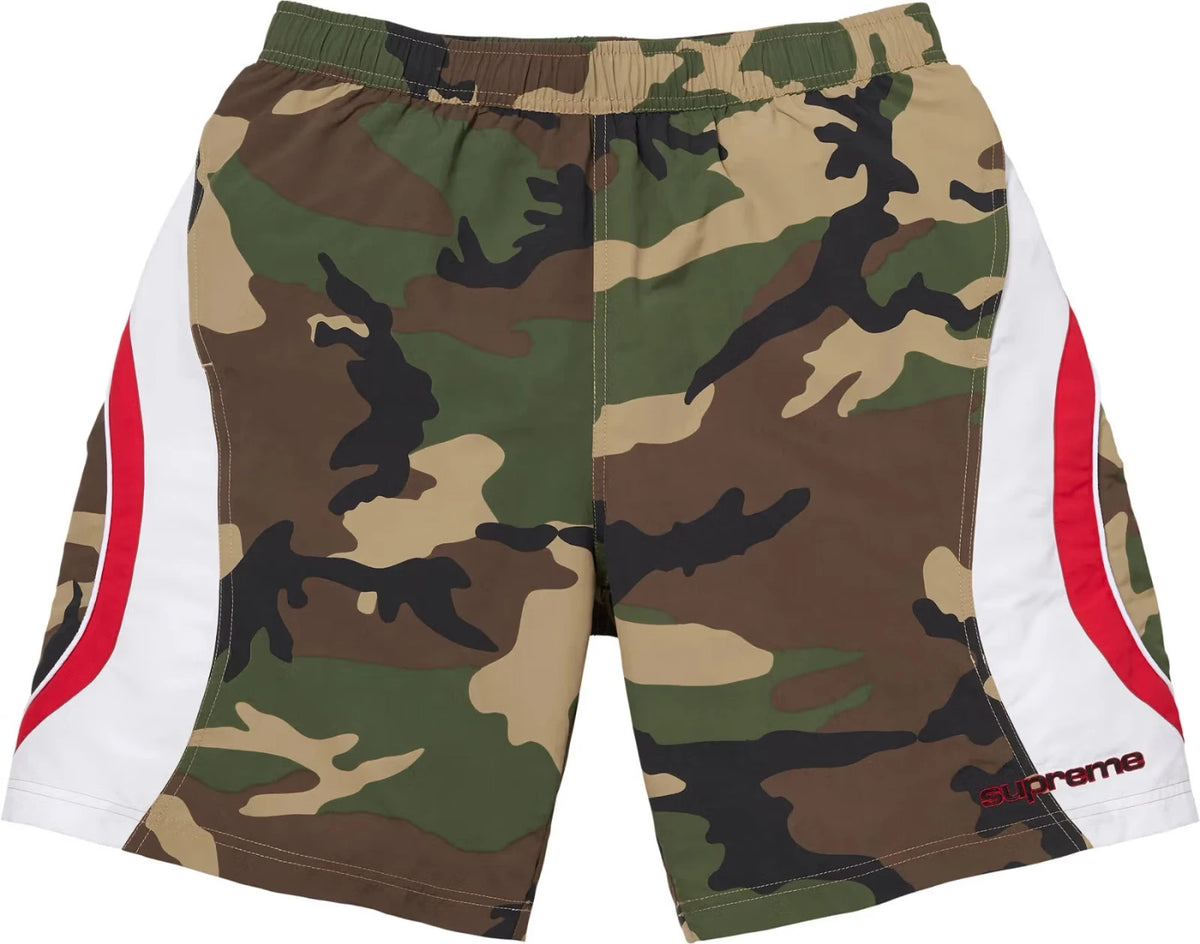Supreme Paneled Water Short Woodland Camo