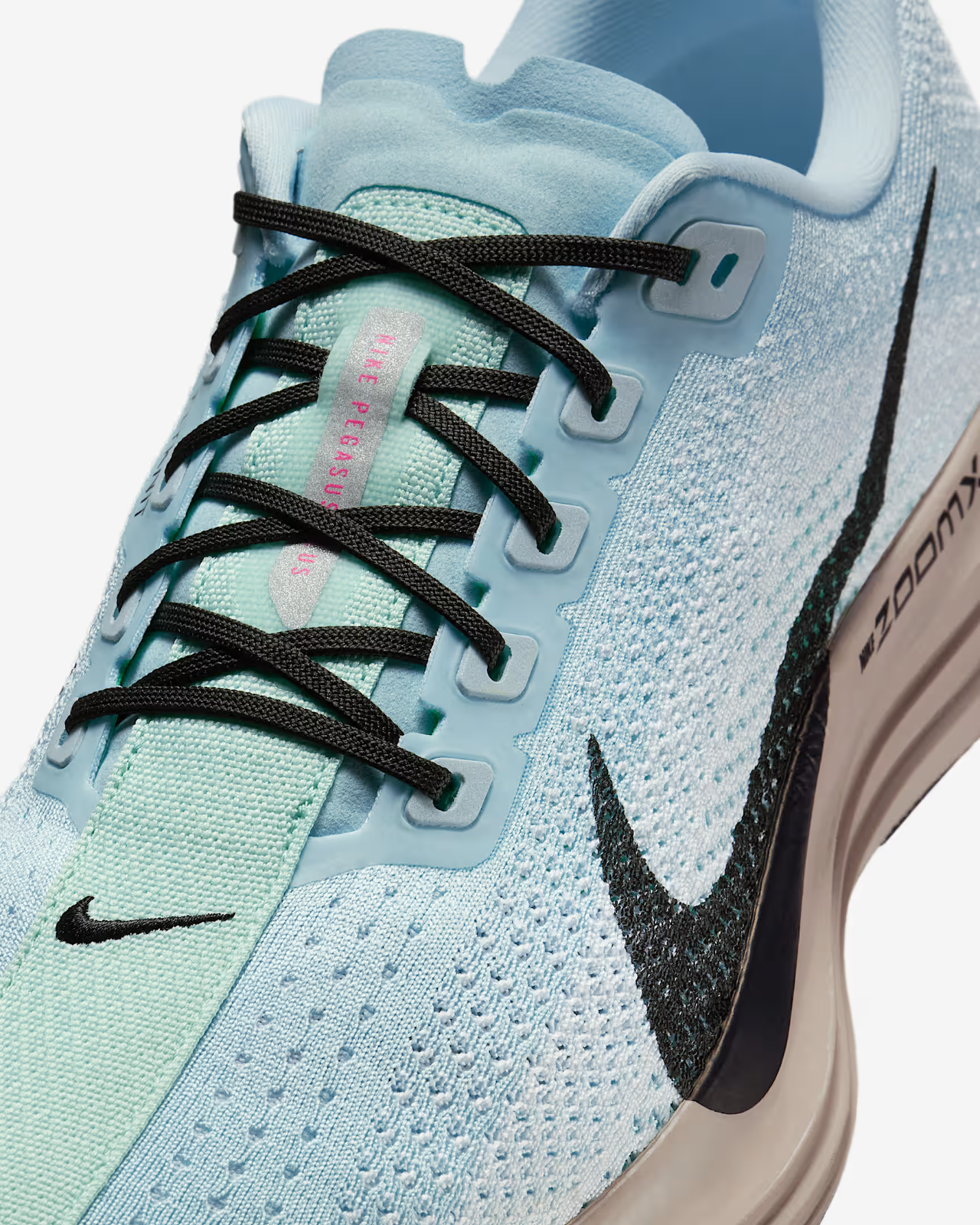 FQ7262-406 Nike Pegasus Plus Glacier Blue Mint Foam Green Shock Black (Men's)