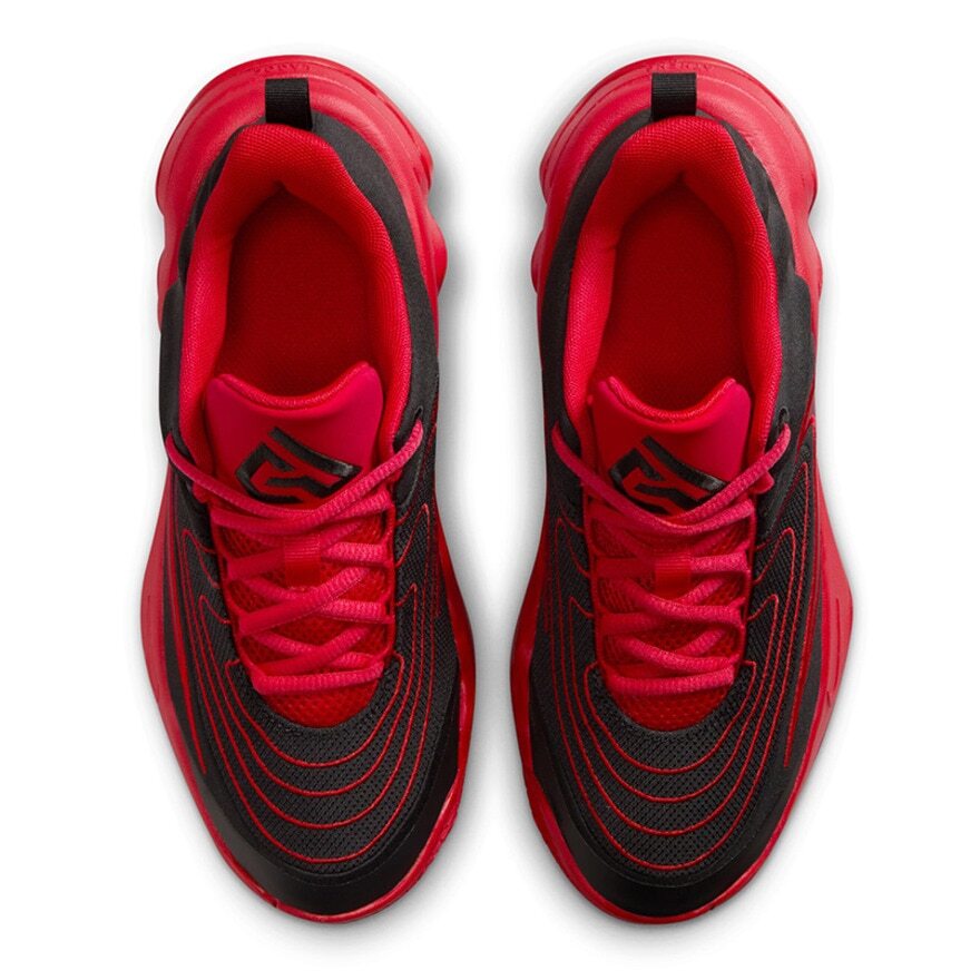 FZ6734-005 Nike GS Giannis Immortality 4 Black University Red Team Red