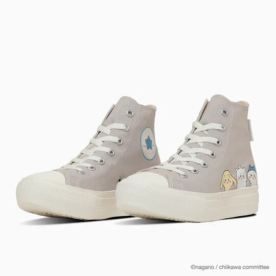 31315242 Chiikawa Converse All Star Light PLTS PT Hi Light Grey (Women's)