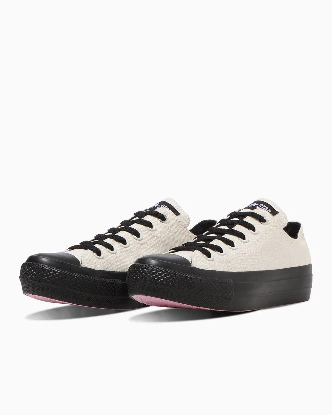 31316691 Converse All Star PLTS Hearteyelet BP OX White Black (Women's)