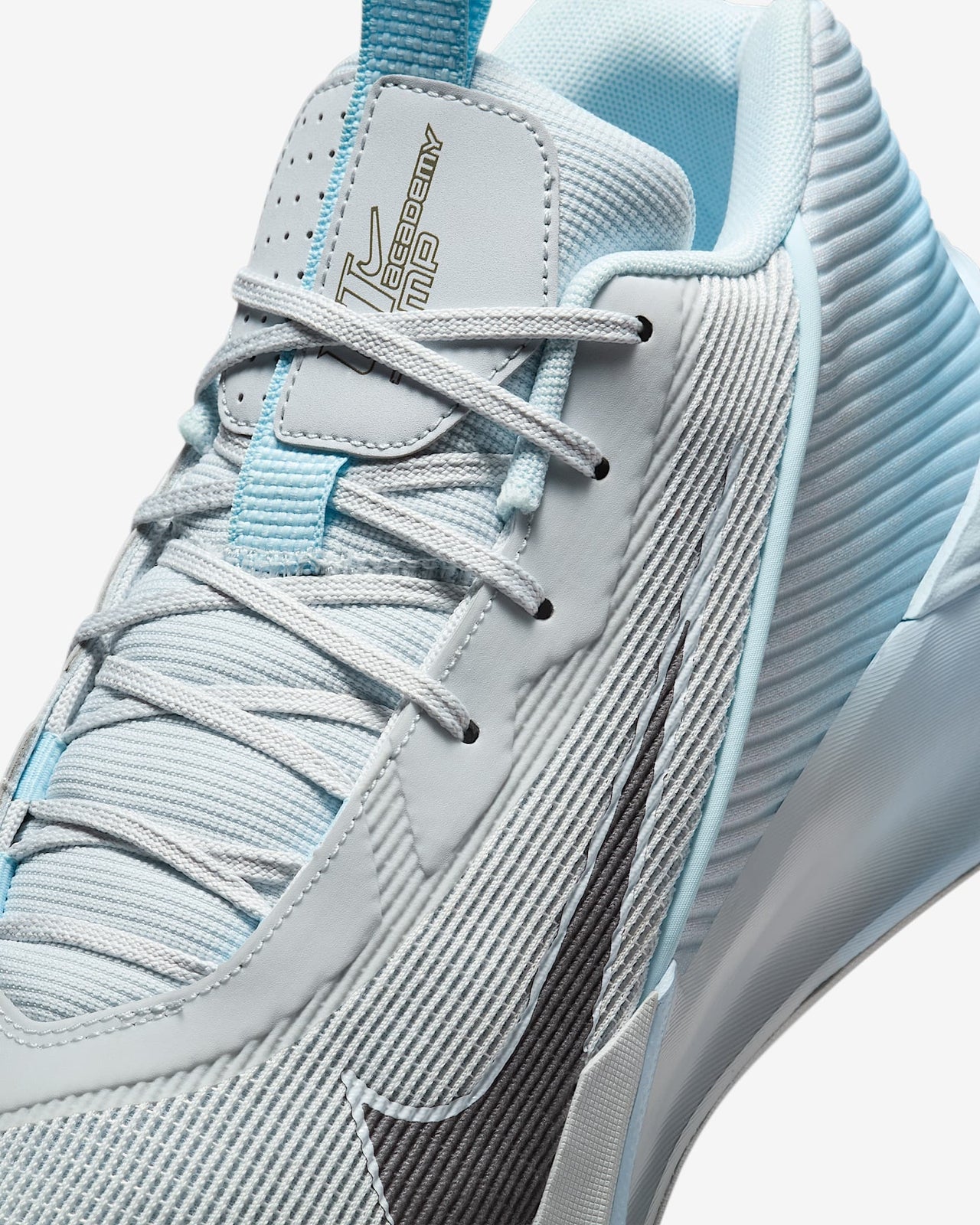 HF1804-002 Nike GT Jump Academy Pure Platinum Glacier Blue Light Lemon (Men's)