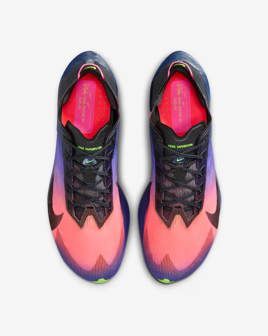 IO9571-400 Nike Vaporfly 4 Dark Obsidian Purple Dynasty Flash Crimson (Men's)