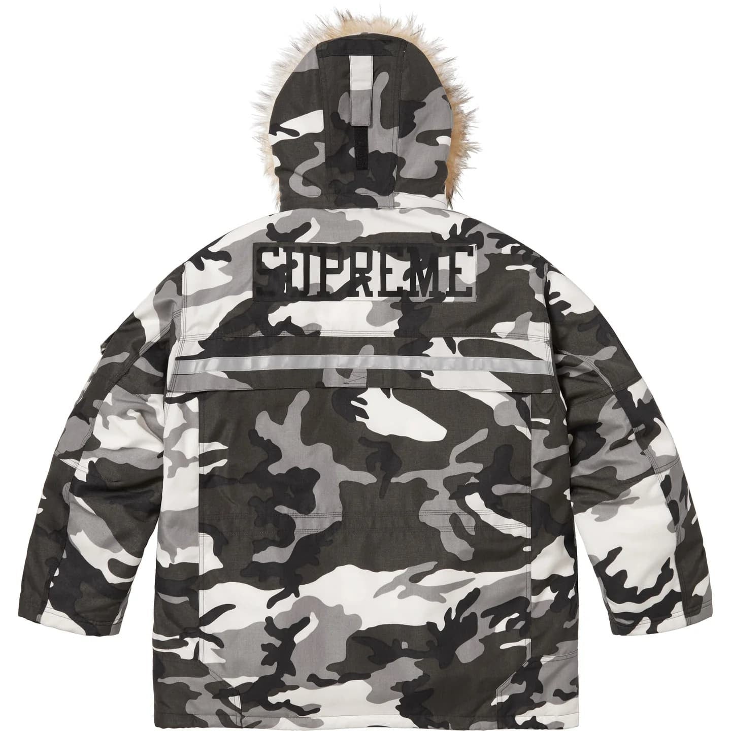 Supreme Cordura Snorkel Coat Snow Camo