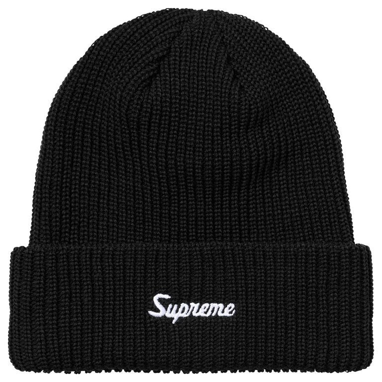 Supreme Loose Gauge Beanie (26FW) Black