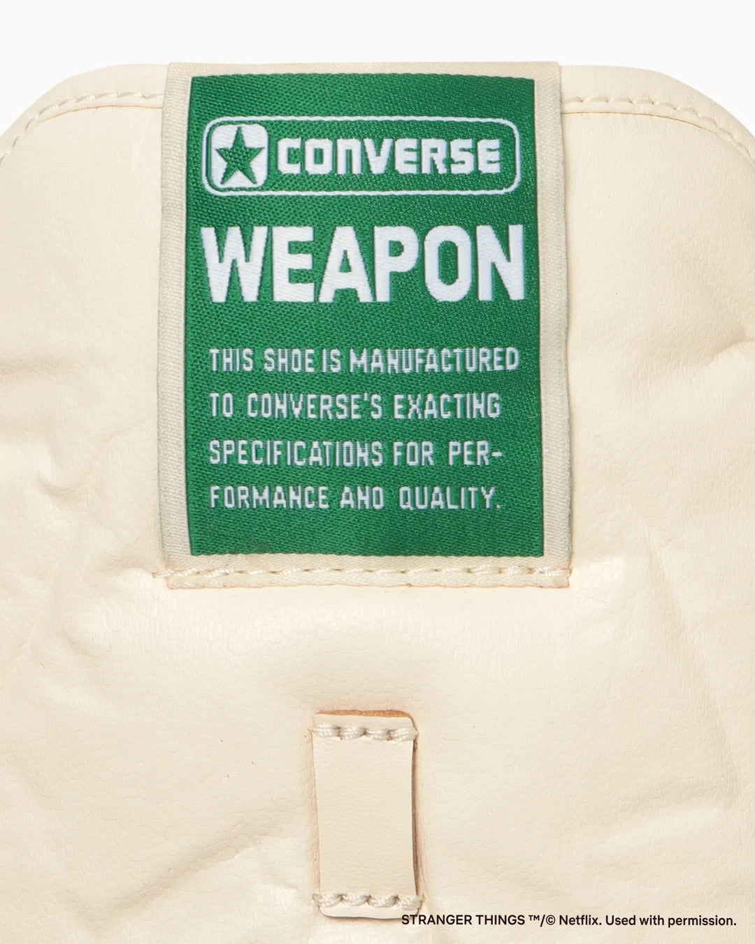 33702370 Stranger Things 5 Converse Weapon Hi Green White (Men's)