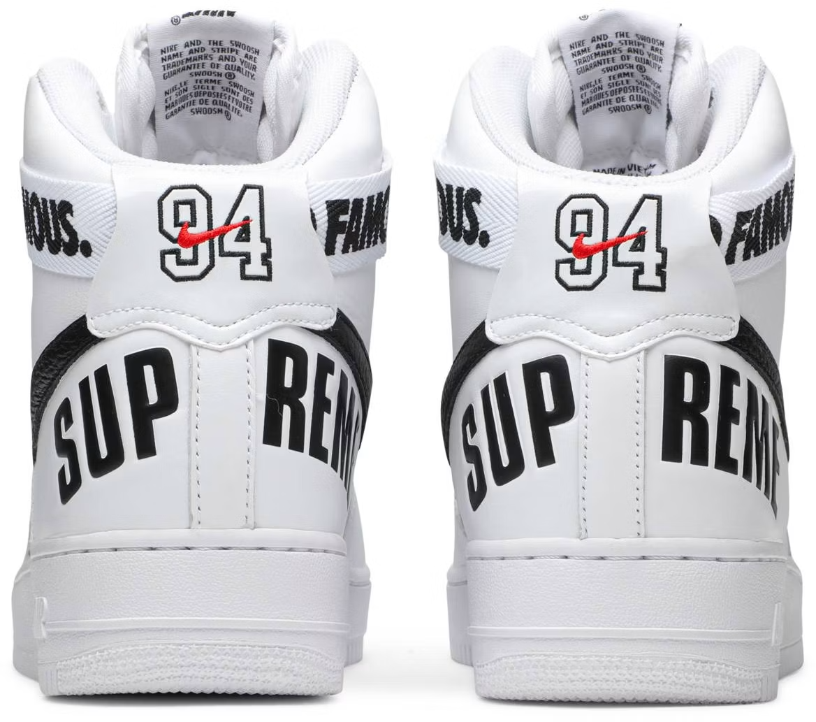 698696-100 Nike Air Force 1 High Supreme Special "White" (Men's)