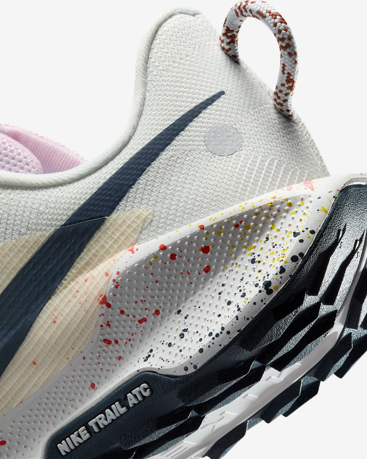 DV3865-102 Nike Pegasus Trail 5 Summit White Football Grey Pink Foam (Women's)