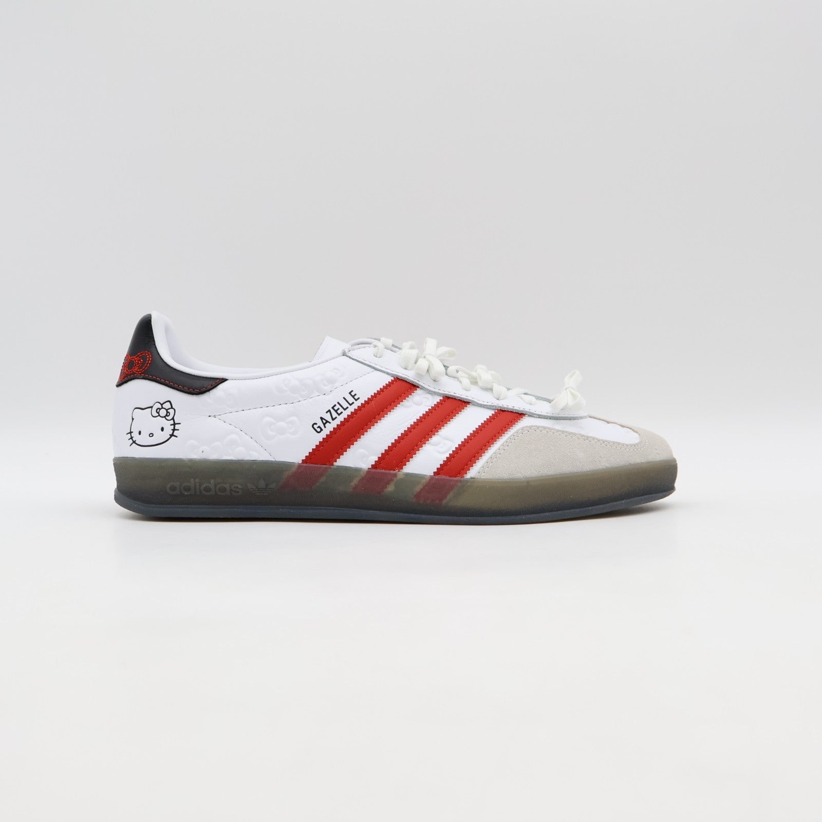 II0013 Hello Kitty adidas Originals Gazelle Indoor Footwear White Red (Women's)