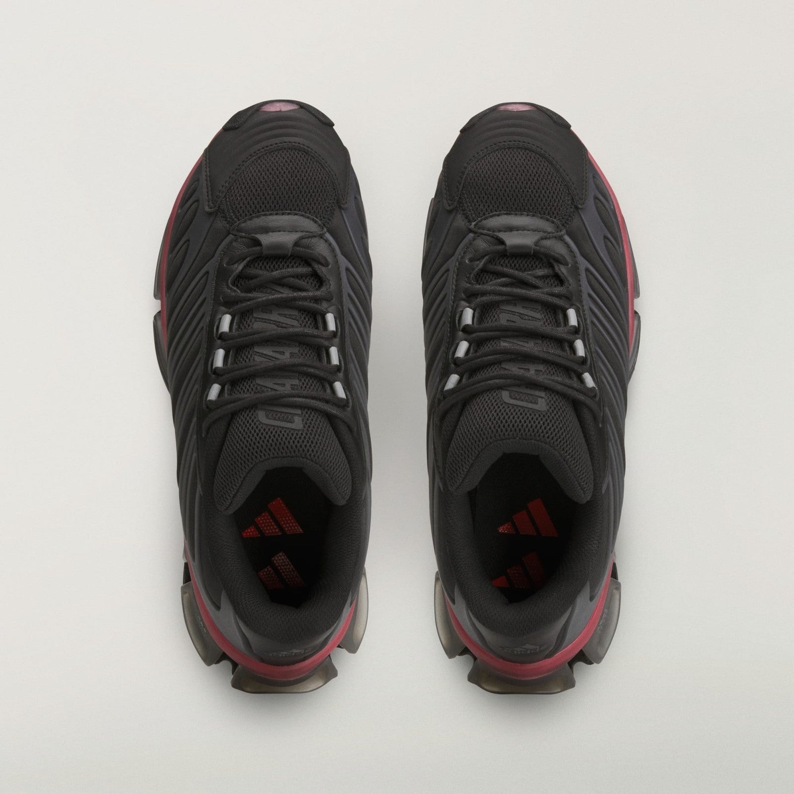 KJ2041 Willy Chavarria Ã adidas Megaride AG XL Core Black/Red (Men's)