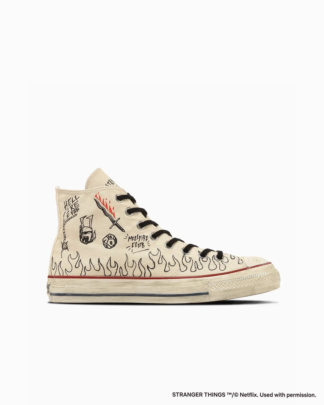 31317091 Converse Chuck Taylor All Star Aged 87 HC Hi Stranger Things (Men's)