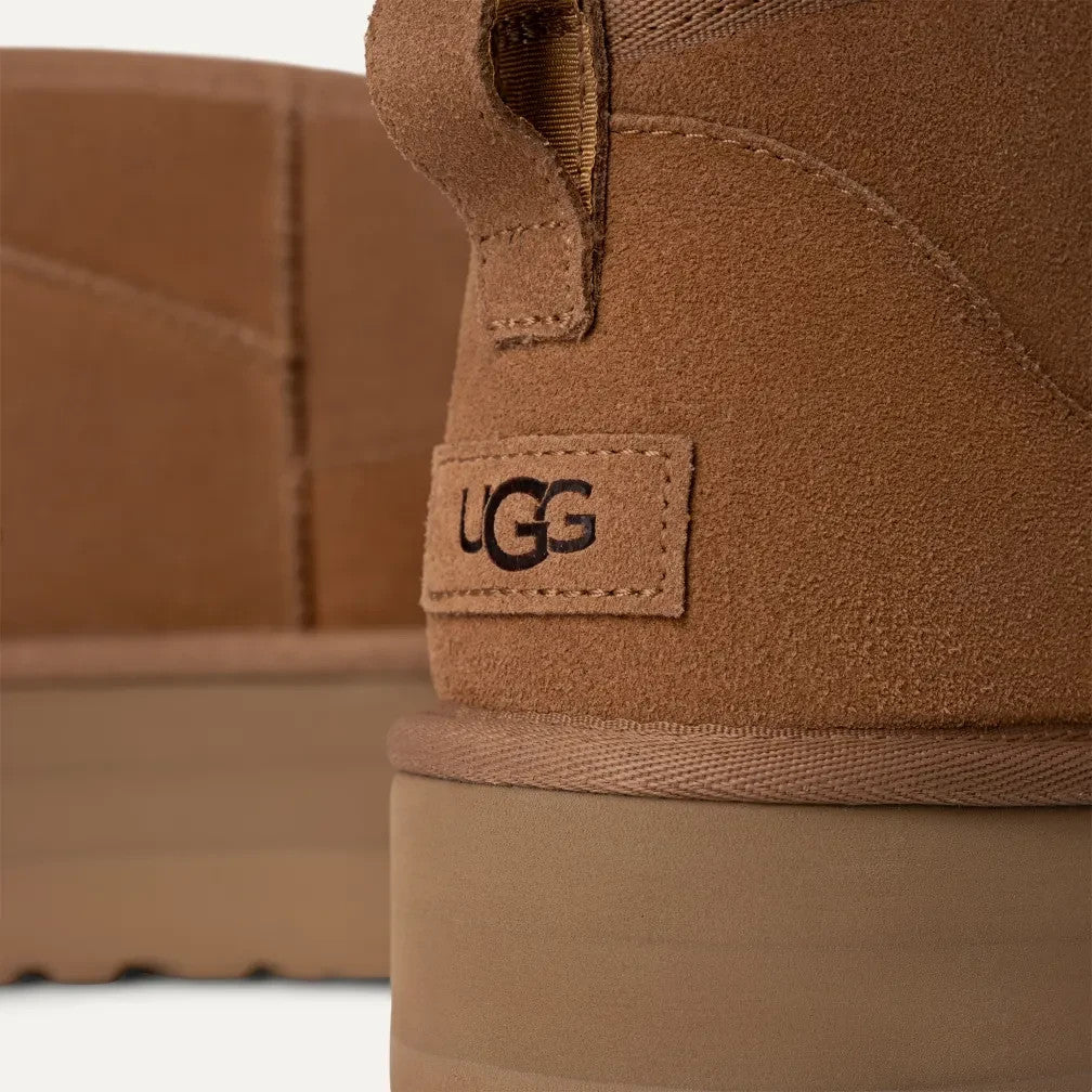1135092-CHE UGG  Classic Ultra Mini Platform Chestnut (Women's)