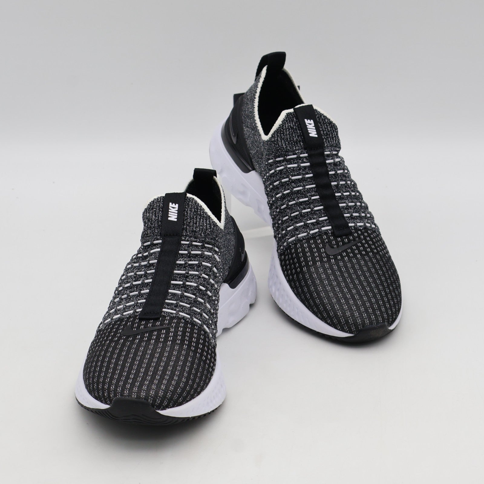 CJ0280-002 Nike React Phantom Run Flyknit 2 Black White (Women's)
