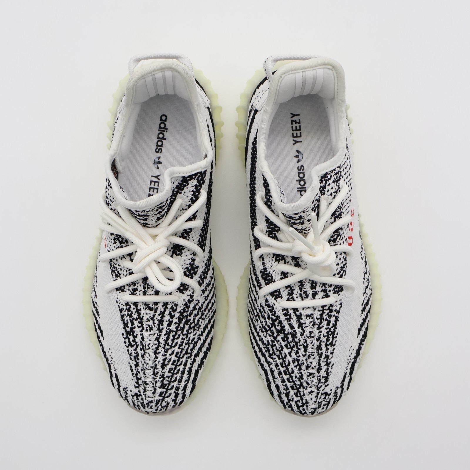 CP9654 adidas Yeezy Boost 350 V2 Zebra White Black Red (Men's)