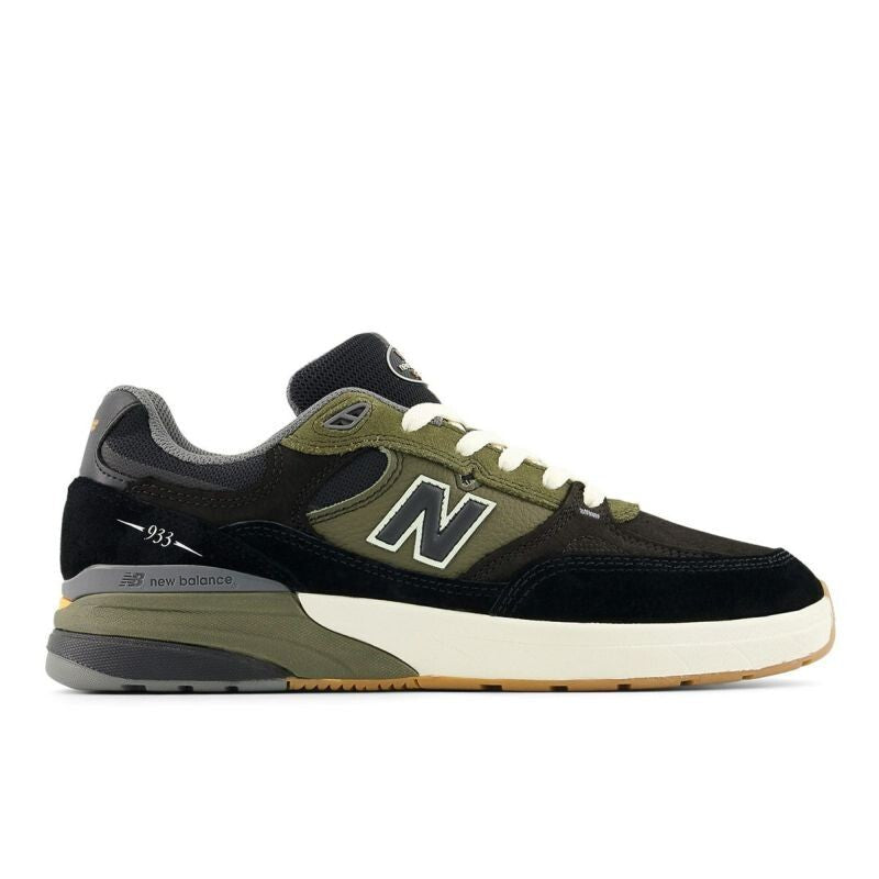 NM933BST Andrew Reynolds New Balance Numeric 933 Black Olive (Men's)