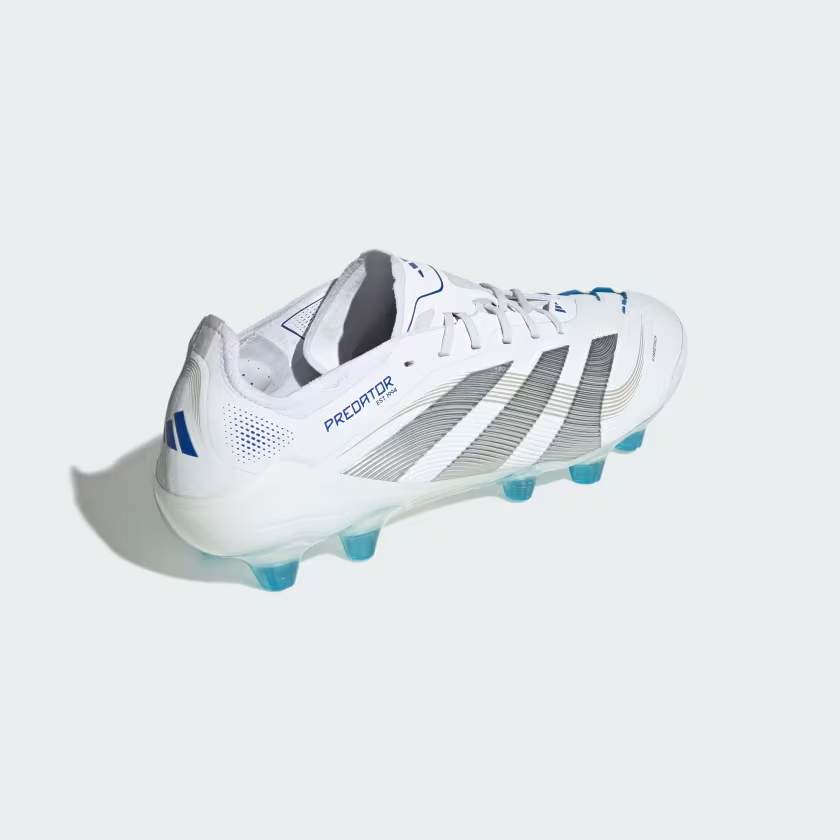 JP9809 adidas Predator Elite HG AG Cloud White Silver Metallic Bright (Men's)