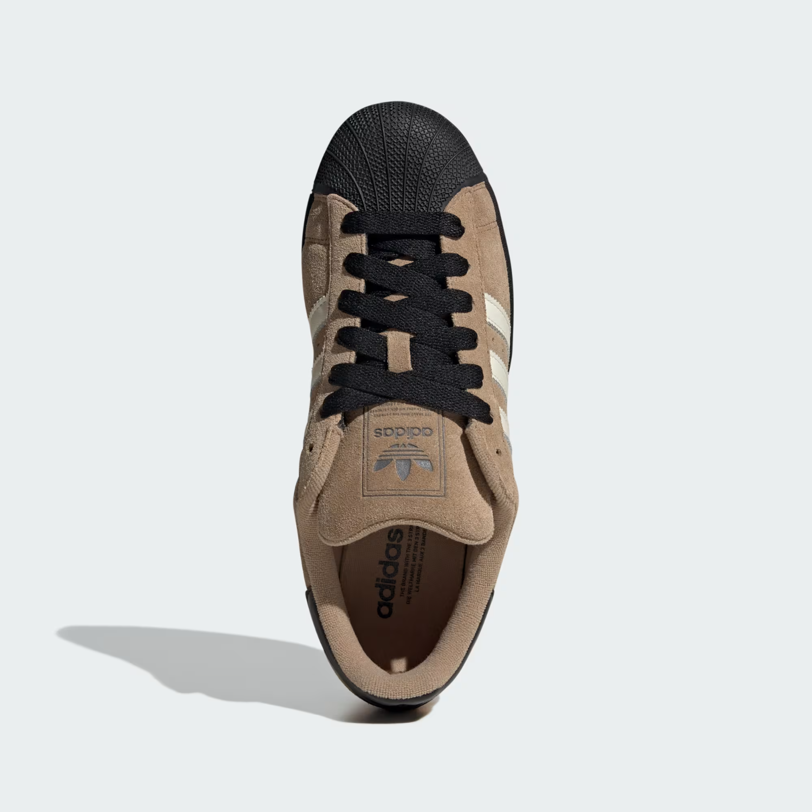 JQ3221 adidas Orignals Superstar 2 Brown Cream White Core Black (Men's)