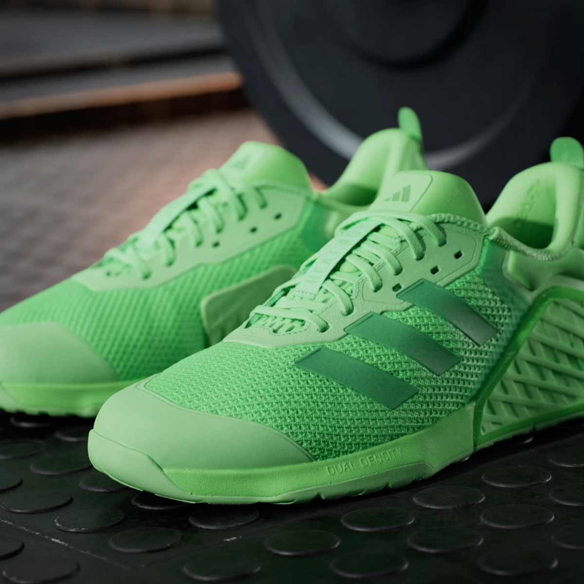 JR1666 adidas Dropset 3 Lime Burst/Semi Solar Lime/Semi Green Spark (Men's)