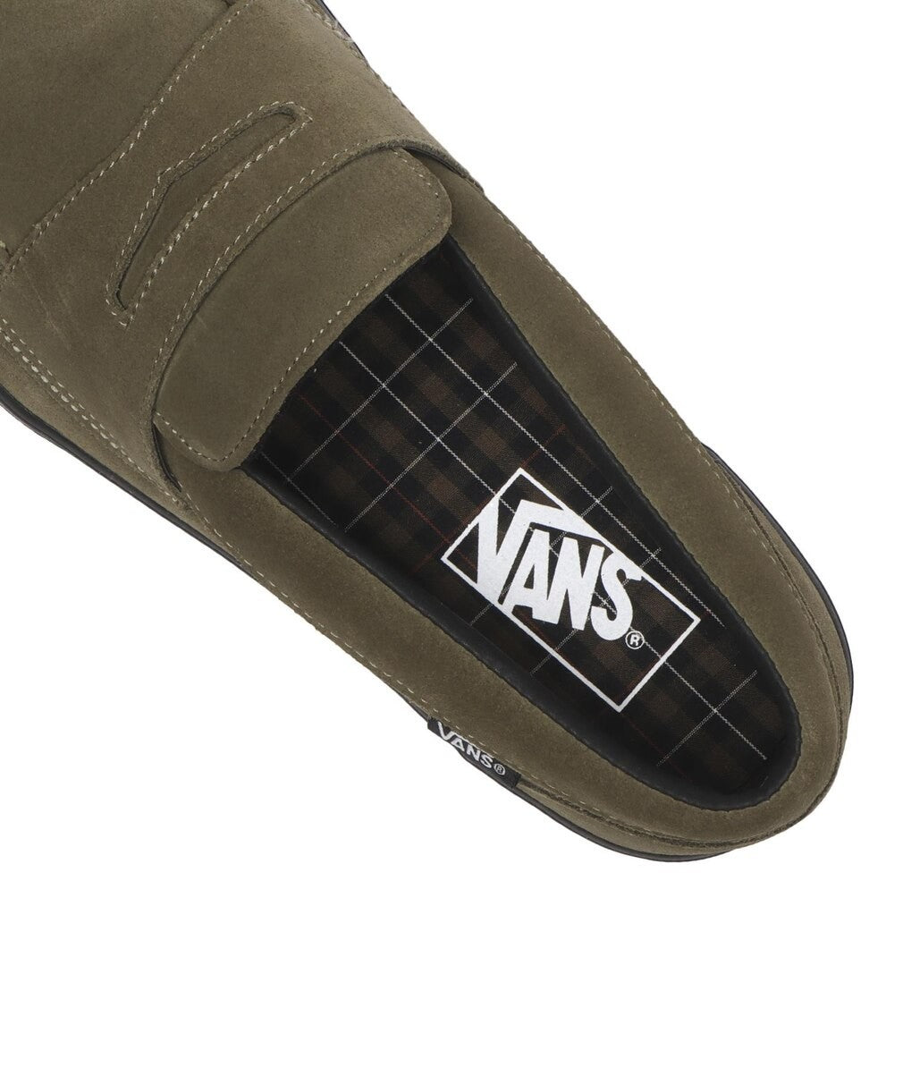 714350-0001 Vans Loafer "Olive/Black" (V296 CHK) (Men's)