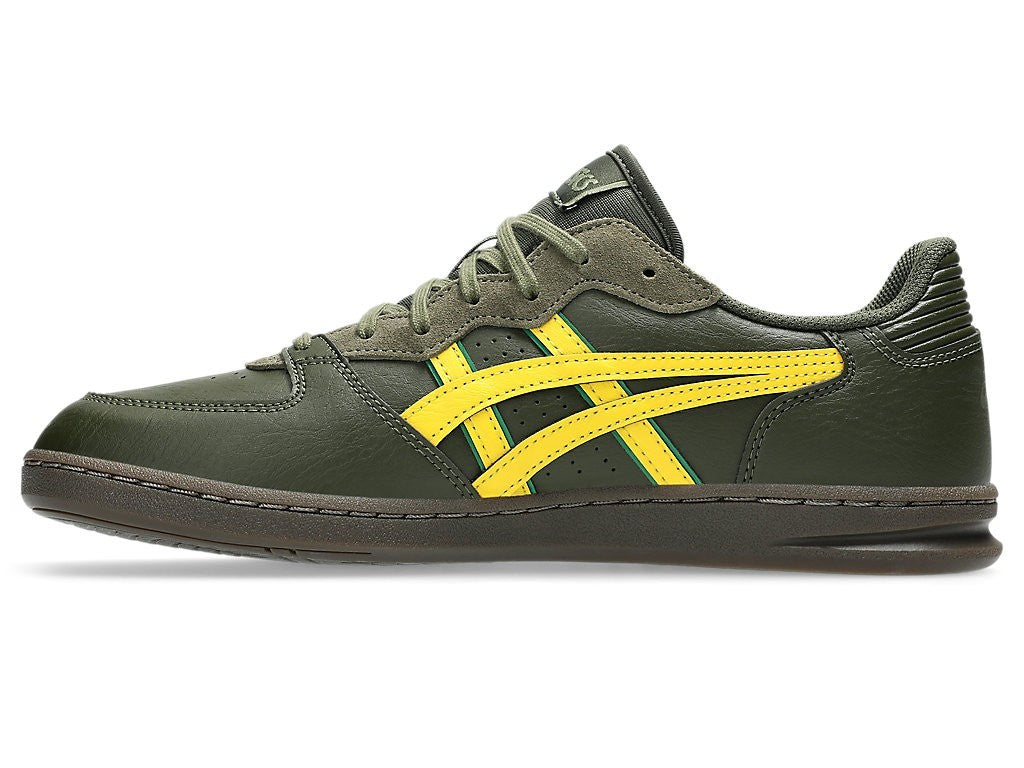 1203A451-301 Asics Skyhand OG Olive Canvas Tai Chi Yellow (Men's)