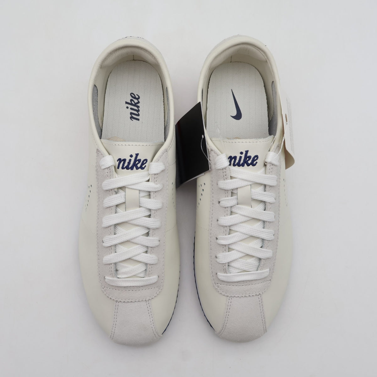 HQ1841-101 Nike Cortez Leather Sail White Light Crimson Midnight Navy (Women's)