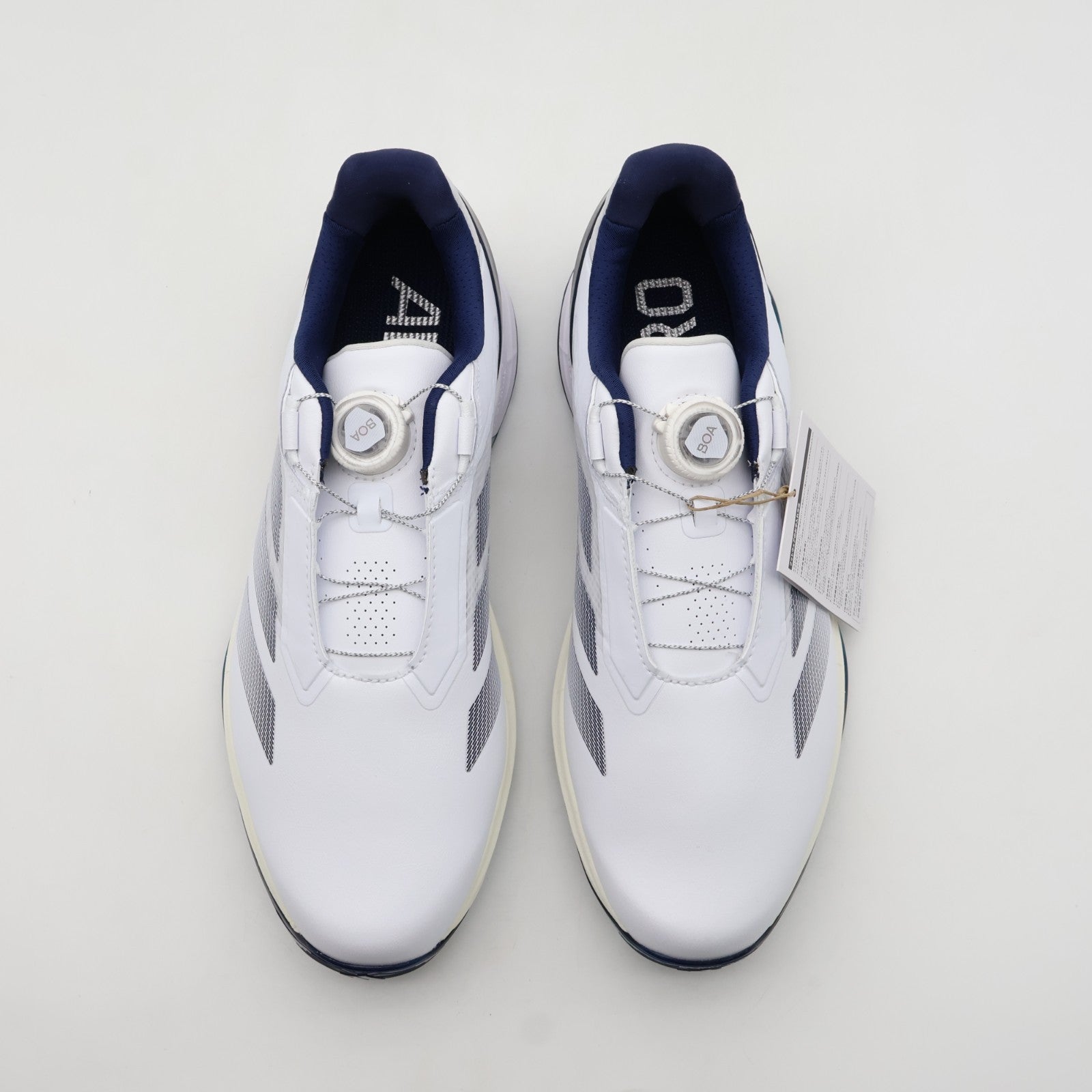 JS1767 adidas Adizero ZG Lo Boa Spikeless Golf Cloud White Night Indigo (Men's)
