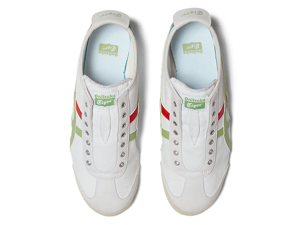 1183A360-129 Onitsuka Tiger MEXICO 66 SLIP-ON WHITE JADE (Men's)