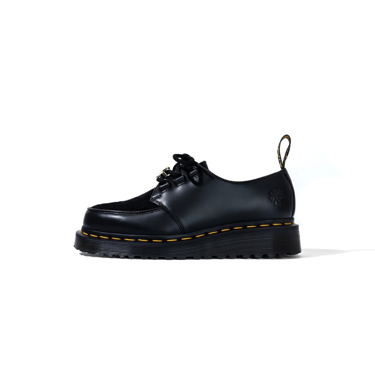 Girls Donât Cry Dr.Martens Ramsey Creeper Black VERDY