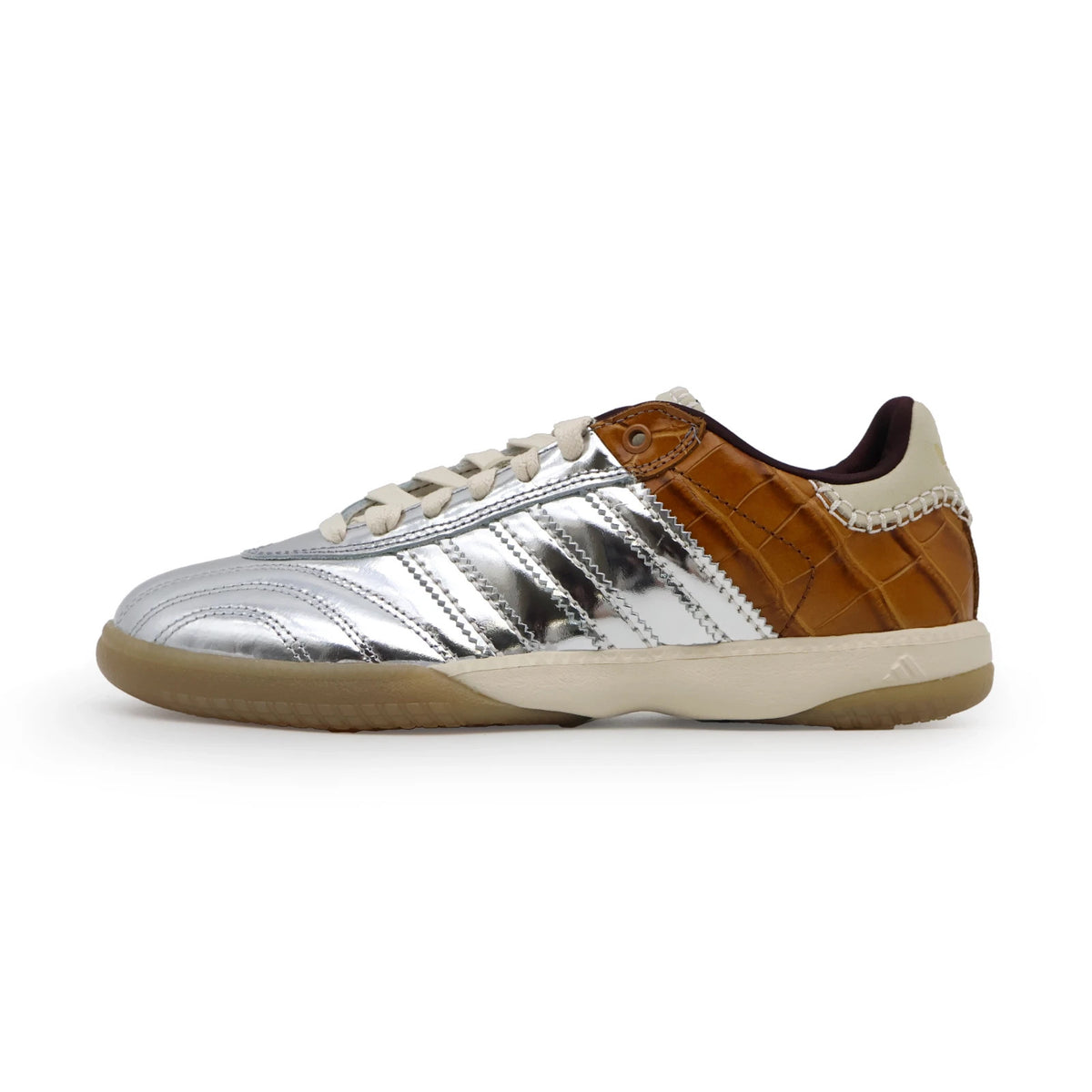 IH5777 Wales Bonner adidas Originals MN Samba Silver Metallic Easy Yellow (Men's
