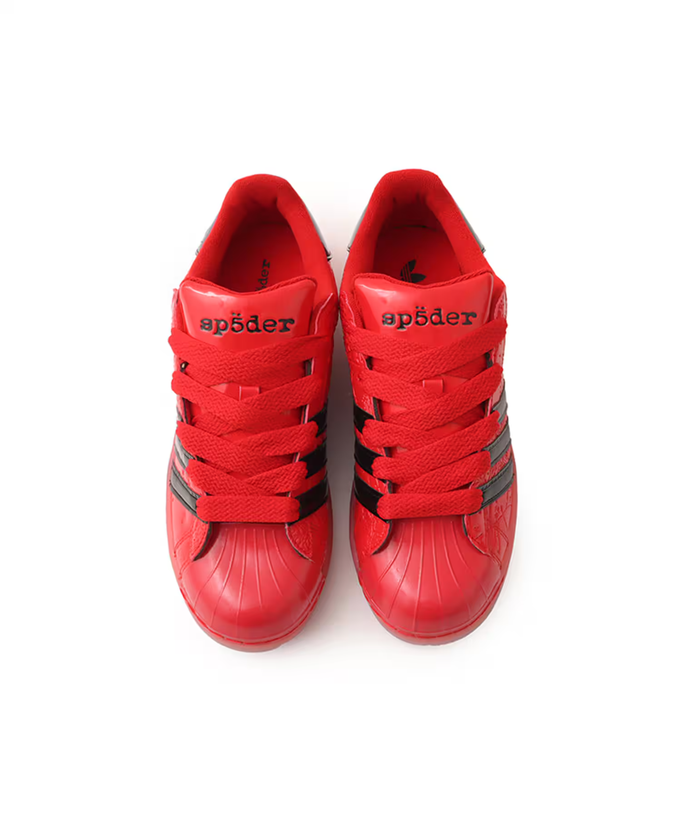 KJ7005 Sp5der adidas Superstar Red Core Black (Men's)