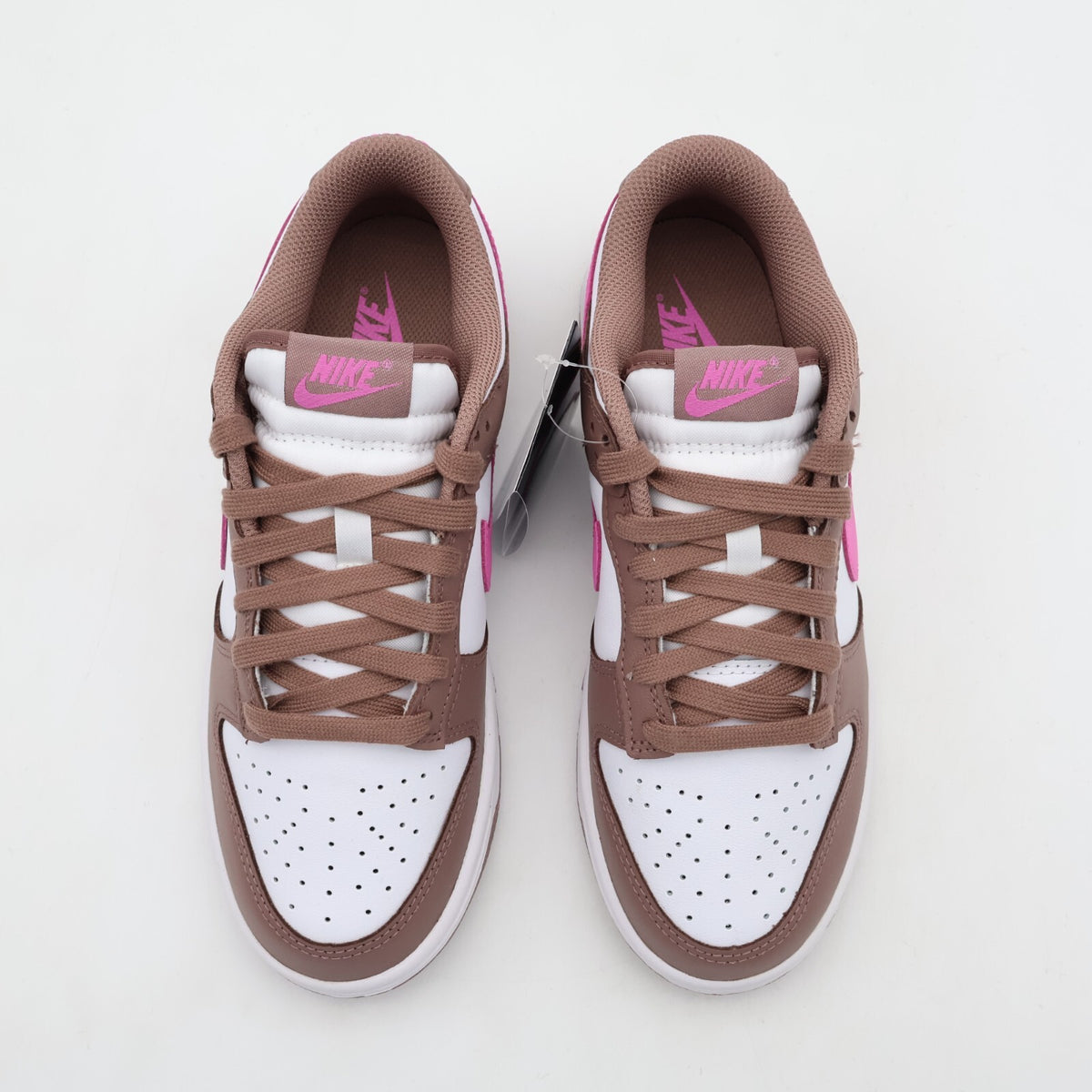 FZ3611-208 Nike Dunk Low Smokey Mauve Playful Pink White Brown Beige (Women's)