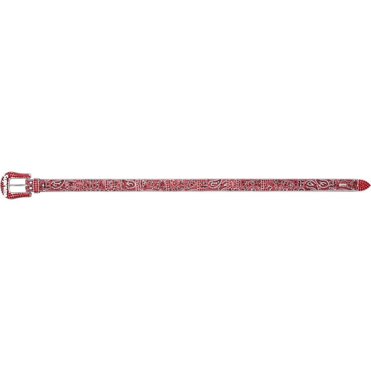 Supreme x b.b. Simon Bandana Belt Red