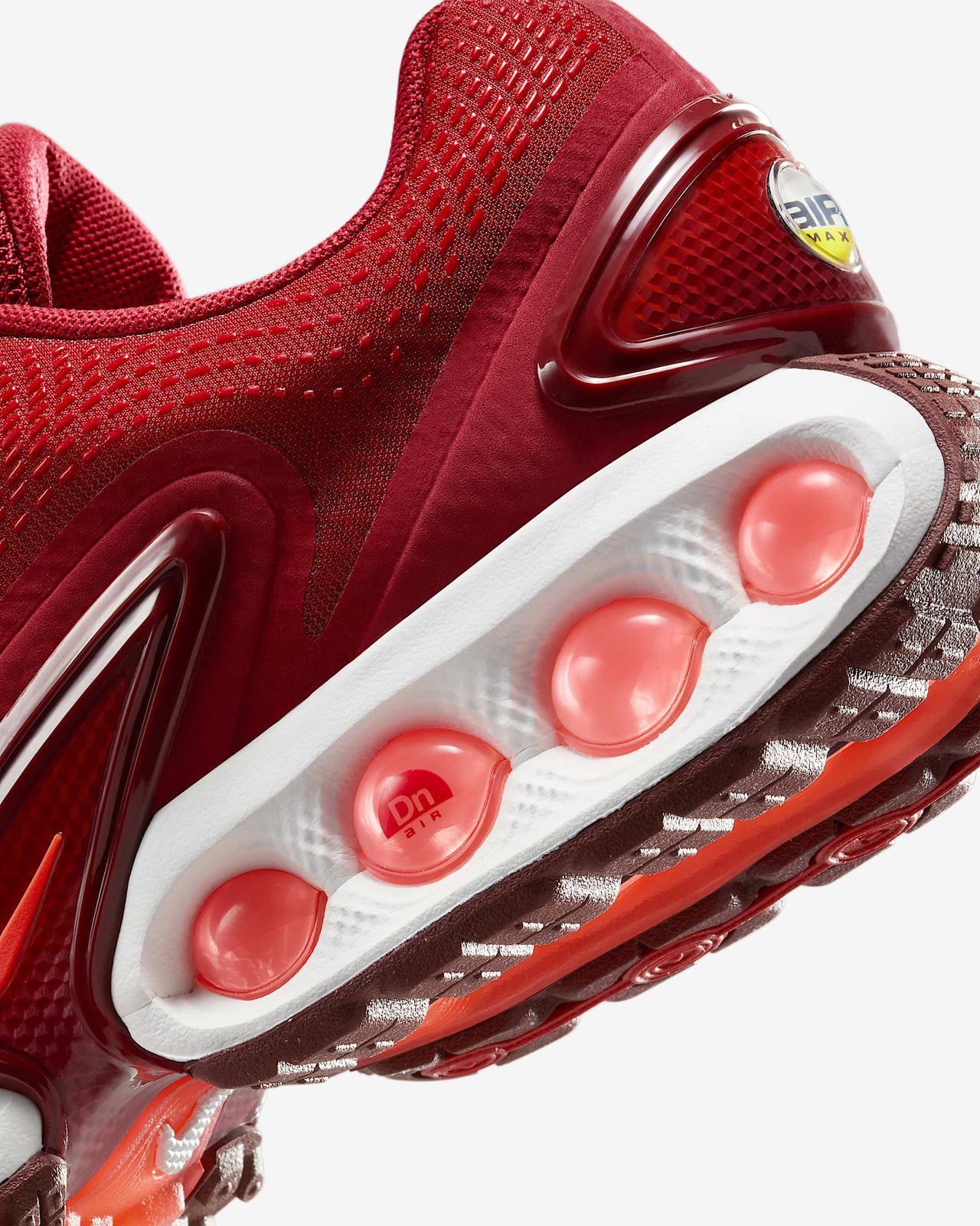 HM0747-600 Nike Air Max DN Tough Red Gym Red Team Red Bright Crimson (Women's)