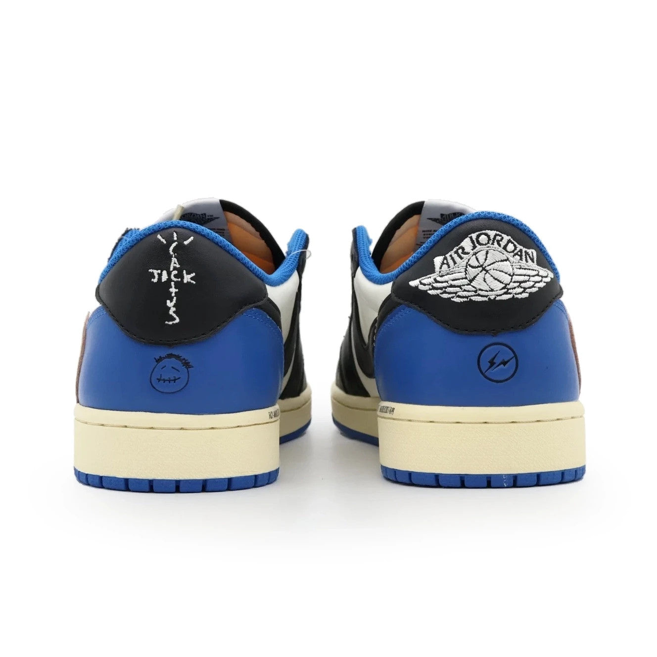 DM7866-140 Travis Scott fragment design Nike Air Jordan 1 Low OG SP (Men's)