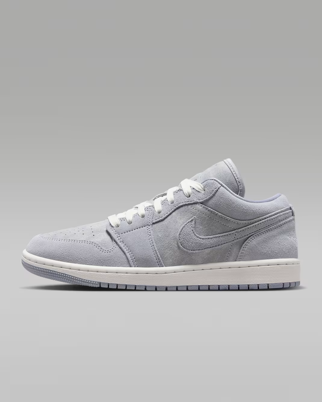 IW0819-498 NIKE Air Jordan 1 Low "Wolf Grey" (Women's)