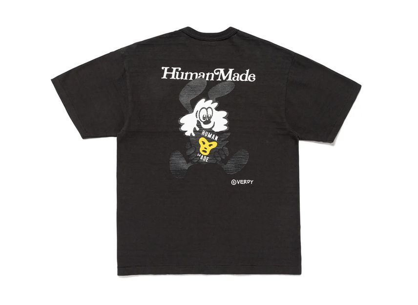 HUMAN MADE x VERDY T-Shirt Black