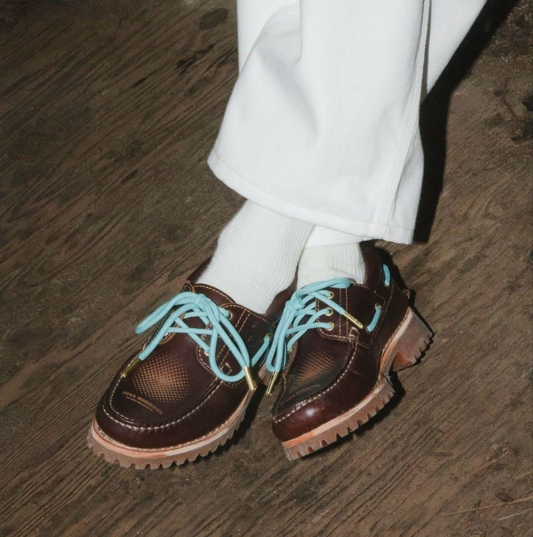 SNDN-SNKR-10445 Toya Horiuchi Timberland 3 Eye Classic Lug Brown Green (Men's)