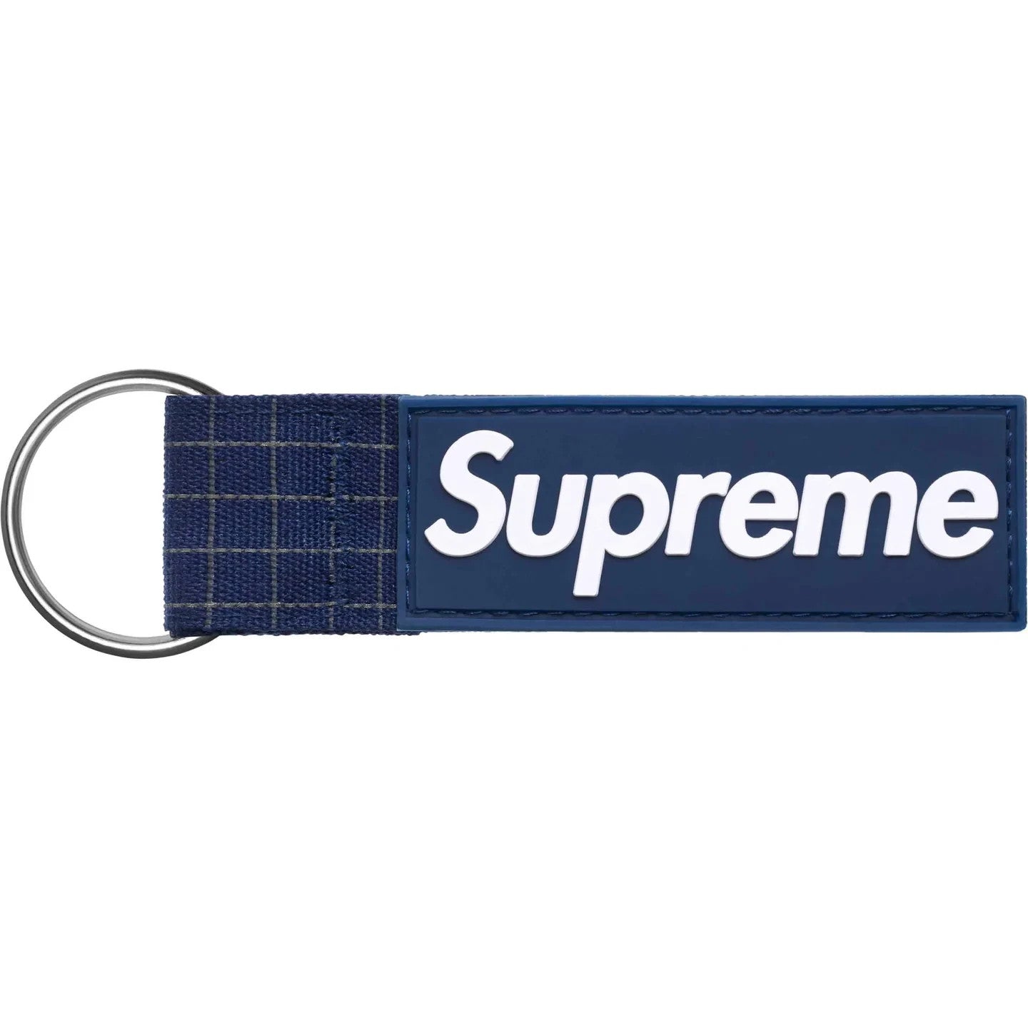 Supreme Ripstop Keychain Navy