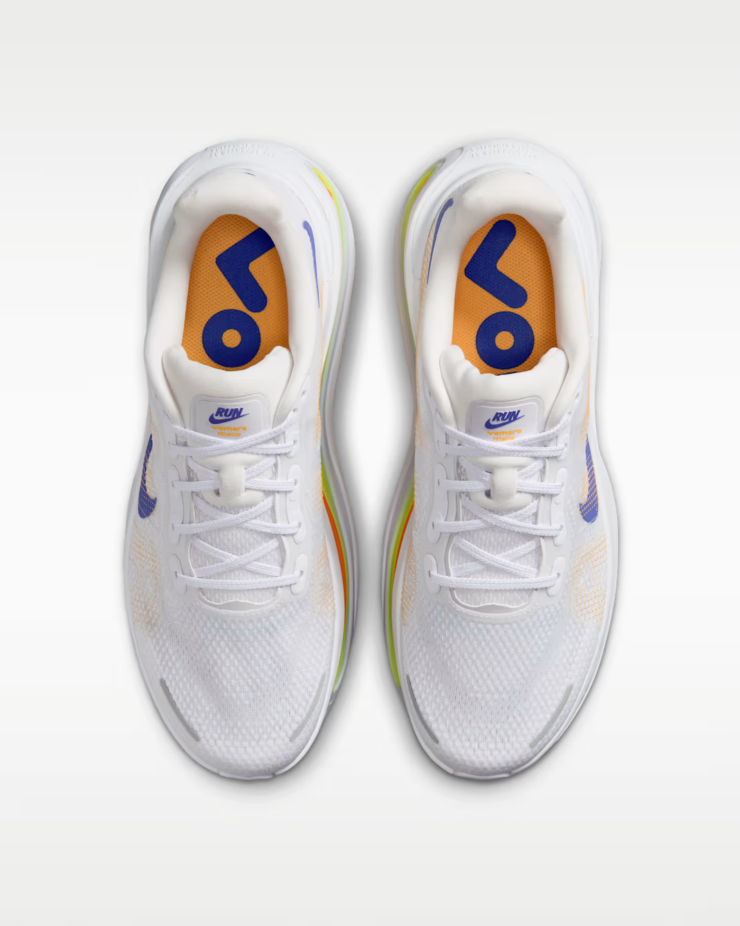 HQ2050-101 Nike Vomero Premium "White/Total Orange/Lapis"