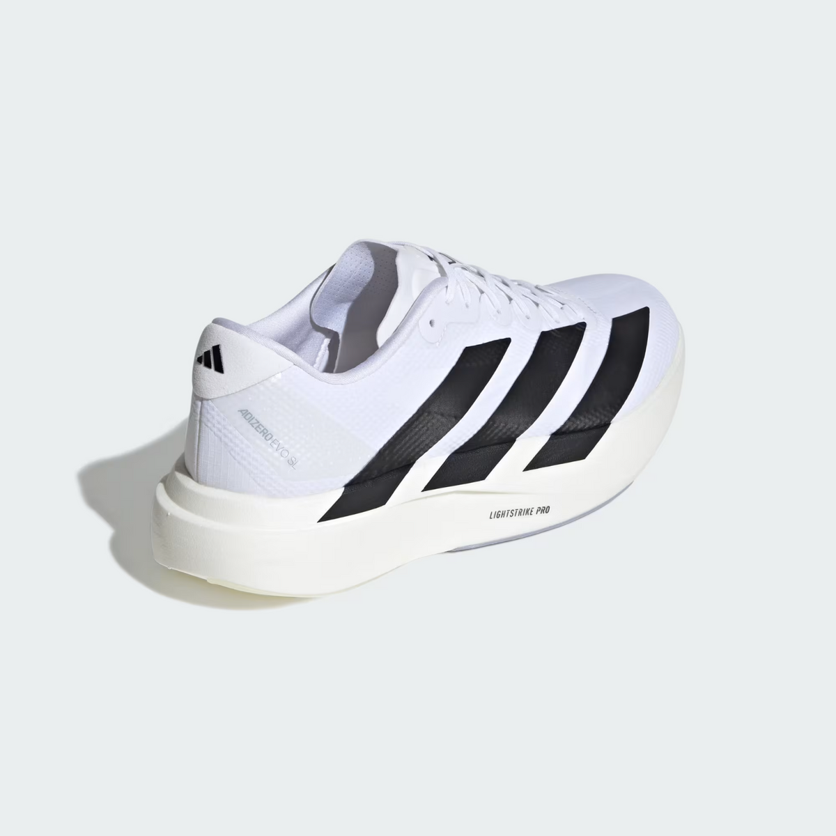 JR1912 adidas Adizero EVO SL Woven Footwear White Core Black (Men's)