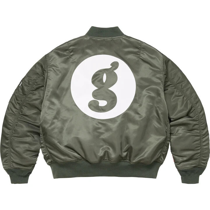 Supreme GOODENOUGH Reversible MA-1 Olive