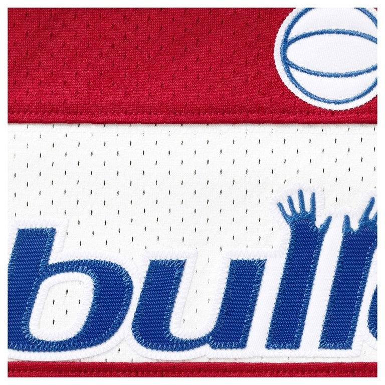 Supreme x Mitchell & Ness Teams Basketball Jersey Black
