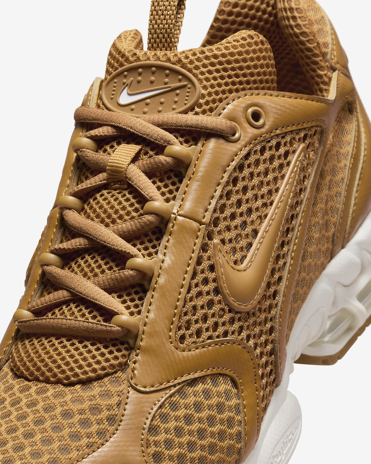 HQ3552-799 Nike Air Zoom Spiridon Caged 2 Wheat White (Men's)
