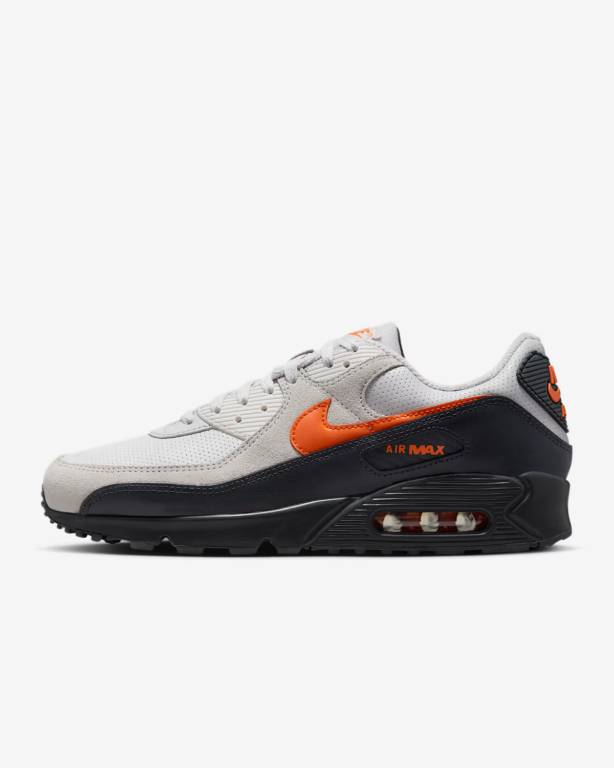IF0670-003 Nike Air Max 90 Total Orange Vast Grey (Men's)