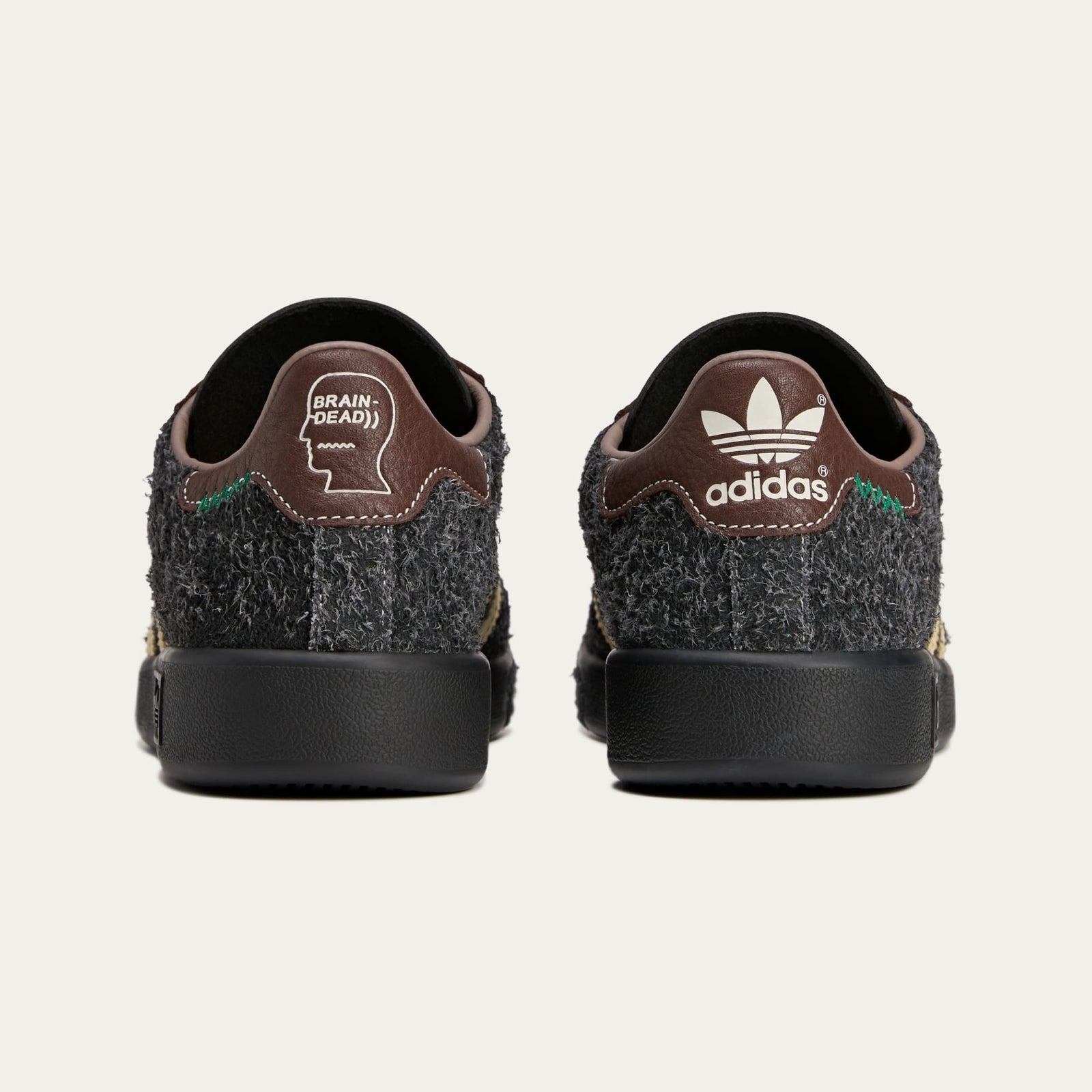 JR7942 Brain Dead adidas Originals Forest Hills Core Black (Men's)