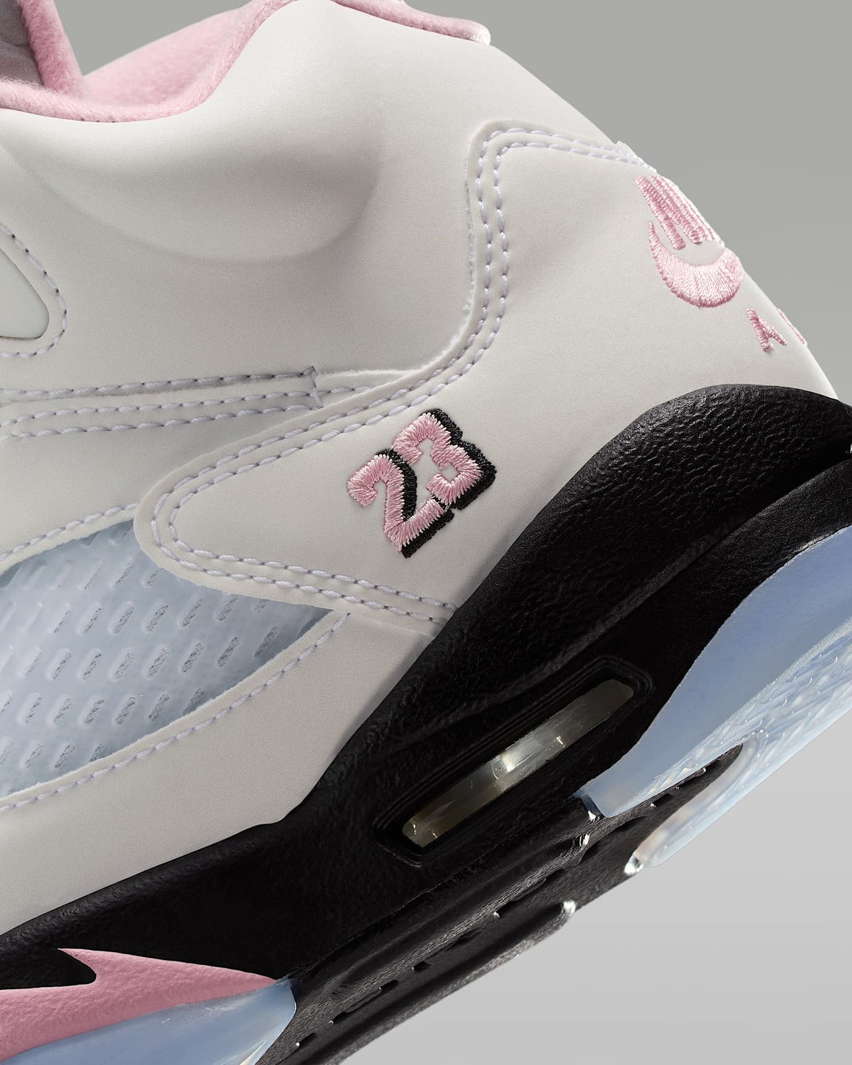 HQ7980-102 Nike GS Air Jordan 5 Retro Medium Soft Pink