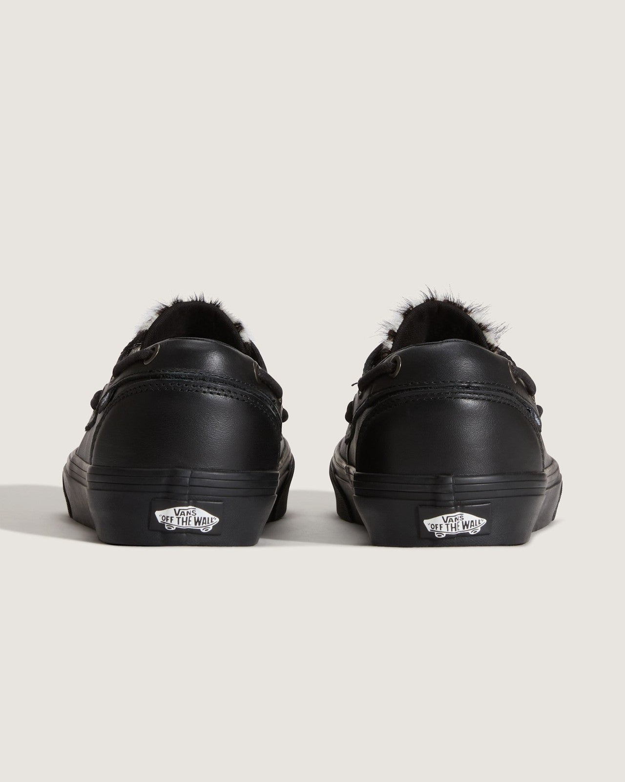 VN000Z96BLA VN000Z96BLA Vans 2 Eyelet Boat Shoe Pony Hair Black (Men's)